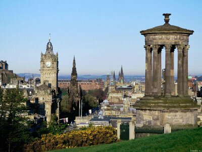 Столица Шотландии Эдинбург Edinburgh