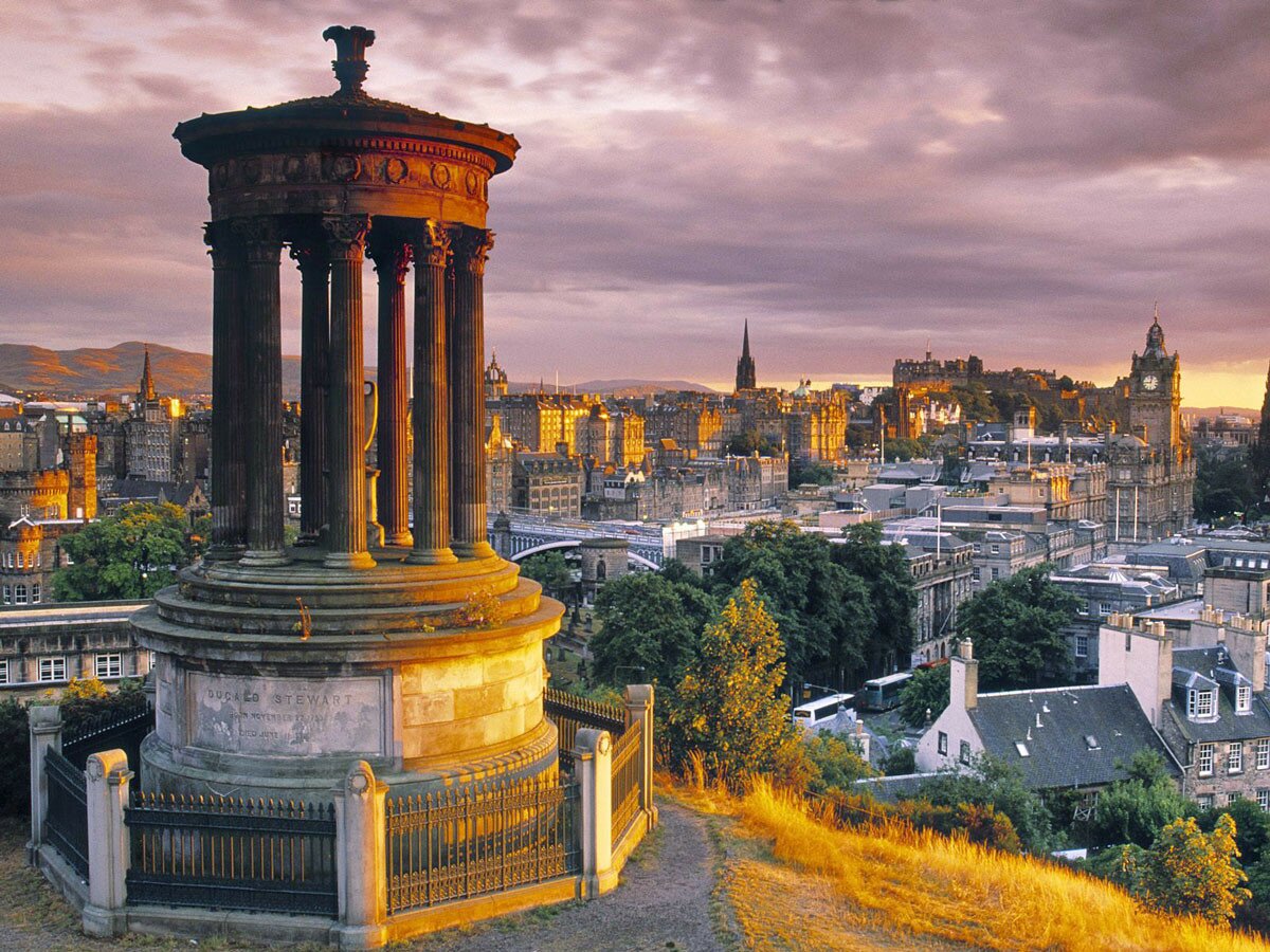 Эдинбург — столица Шотландии